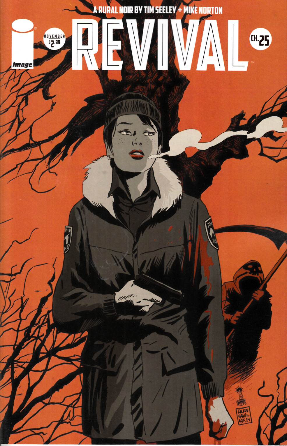 Revival #25 Francavilla Variant Cover Very Fine (8.0) [Image Comic] LARGE