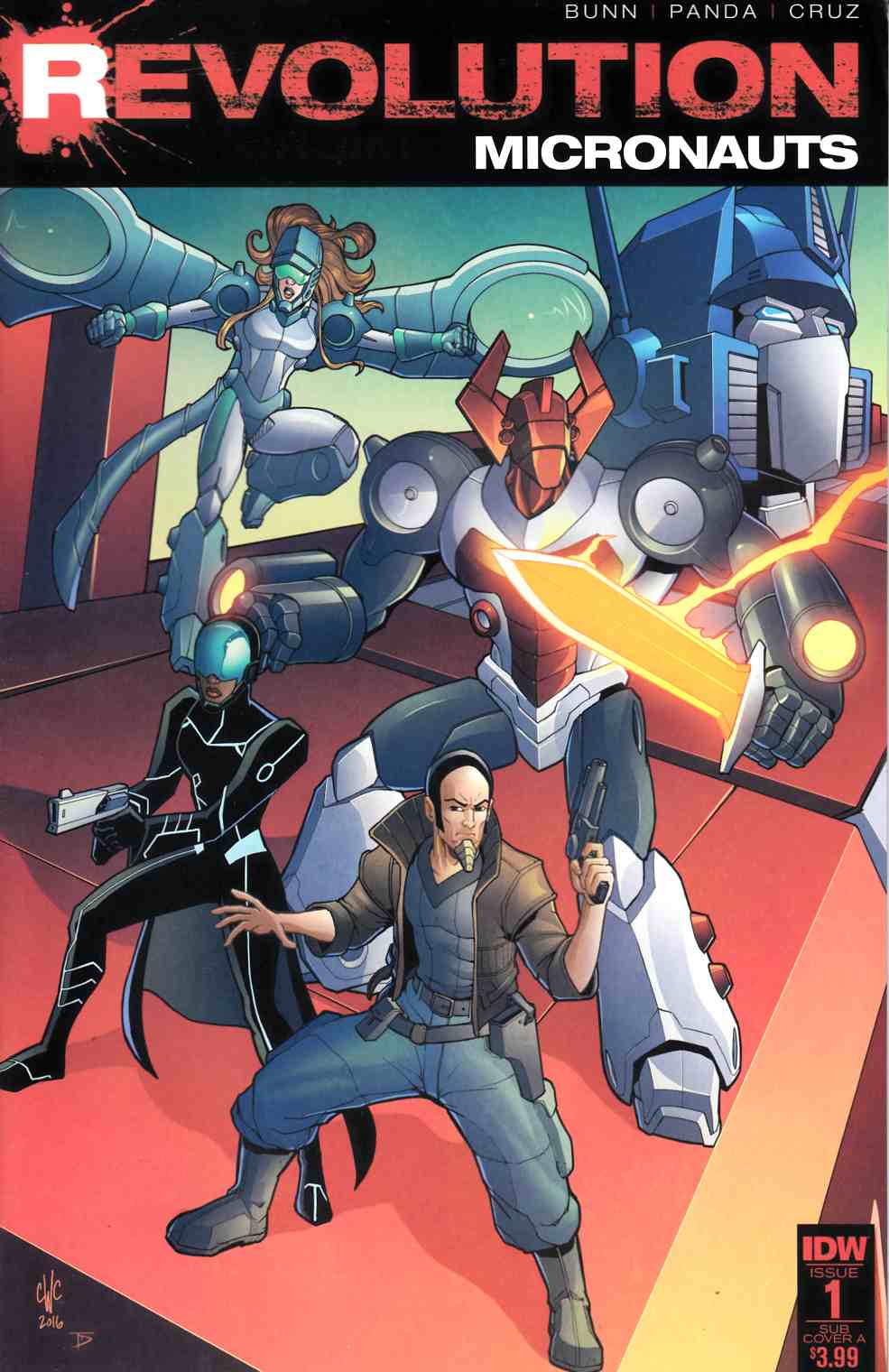 Micronauts Revolution #1 Subscription Cover [IDW Comic] THUMBNAIL