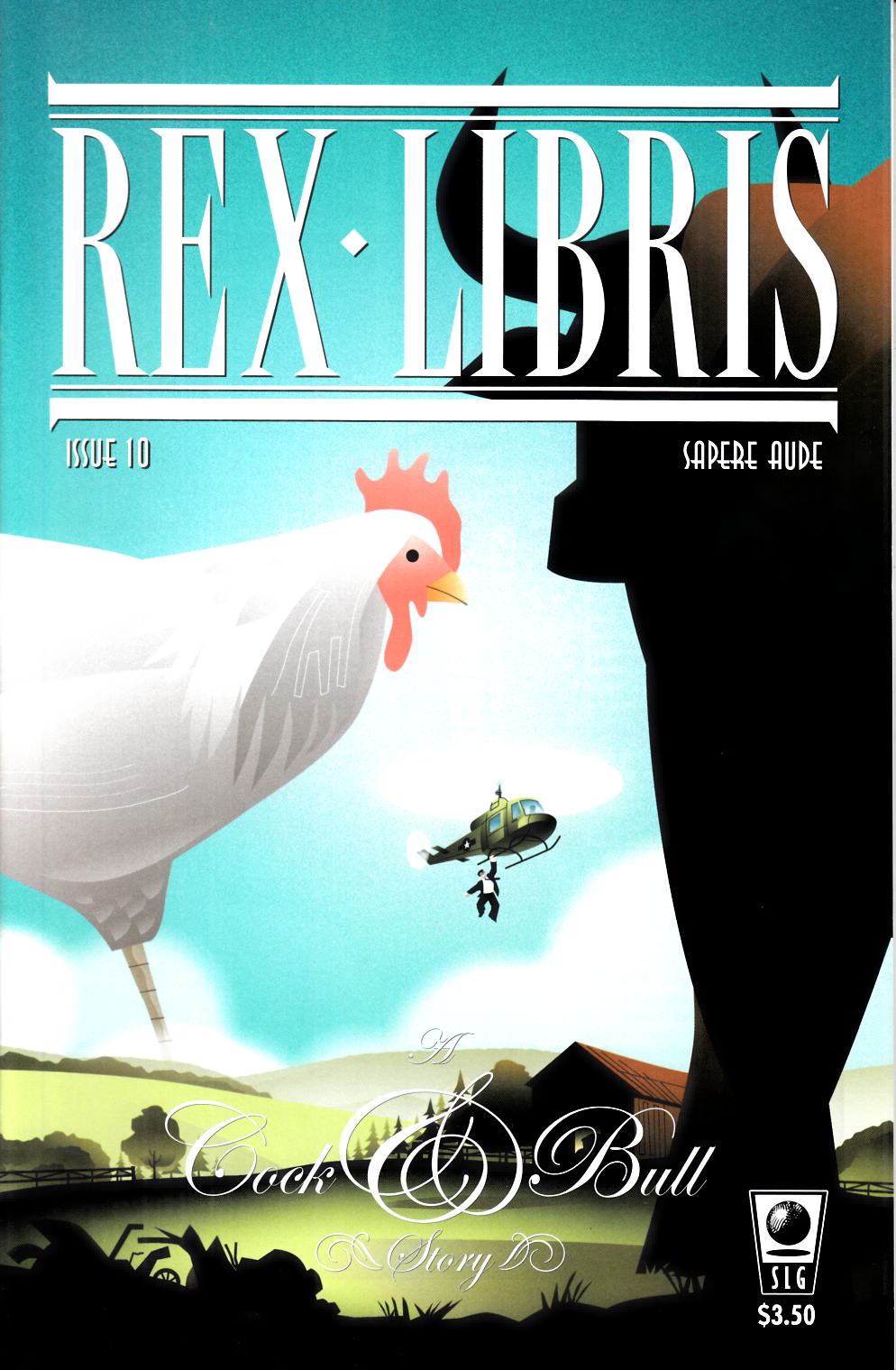 Rex Libris #10 Near Mint (9.4) [Slave Labor Comic] LARGE