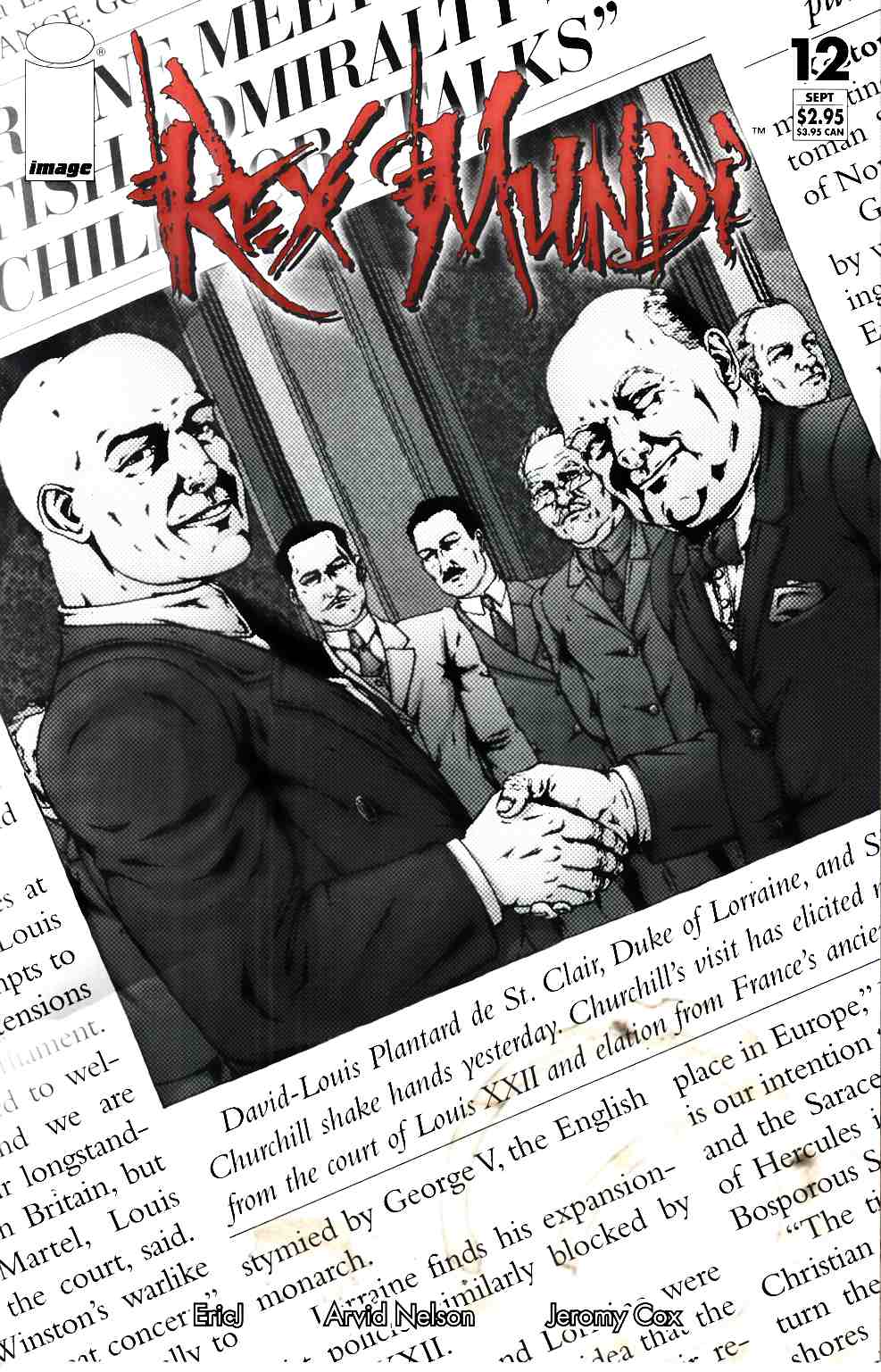 Rex Mundi #12 Near Mint (9.4) [Image Comic] THUMBNAIL