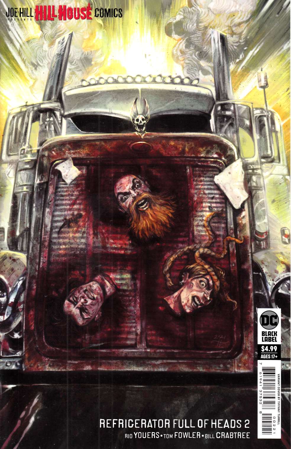 Refrigerator Full of Heads #2 Turrill Variant Cover Near Mint (9.4) [DC Comic] LARGE