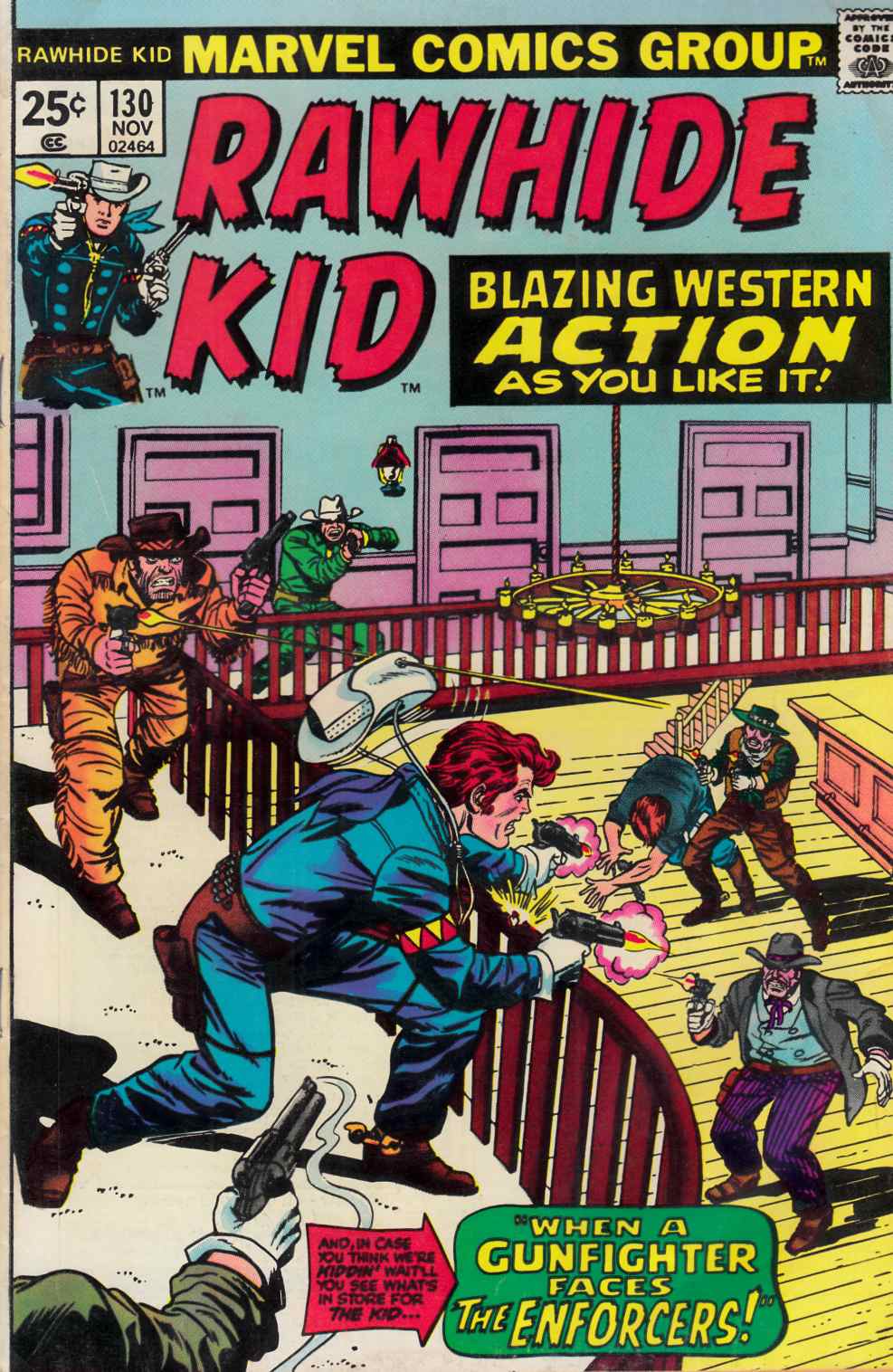 Rawhide Kid #130 Fine (6.0) [Marvel Comic] THUMBNAIL