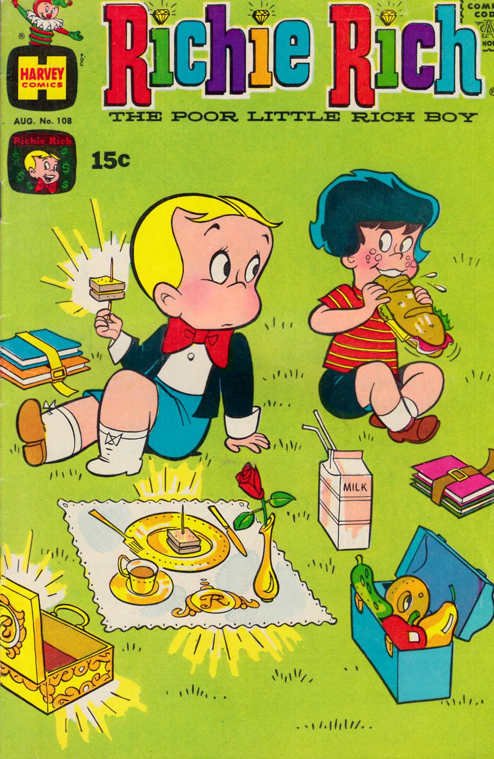 Richie Rich #108 Fine (6.0) [Harvey Comic] THUMBNAIL