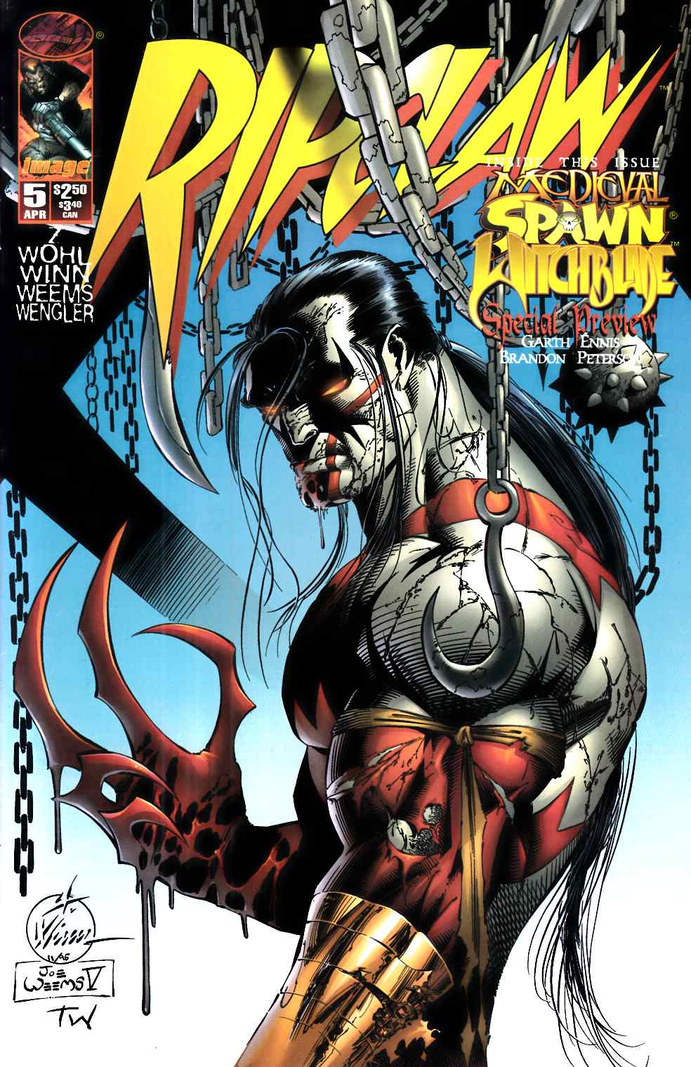 Ripclaw #5 Very Fine (8.0) [Image Comic] LARGE