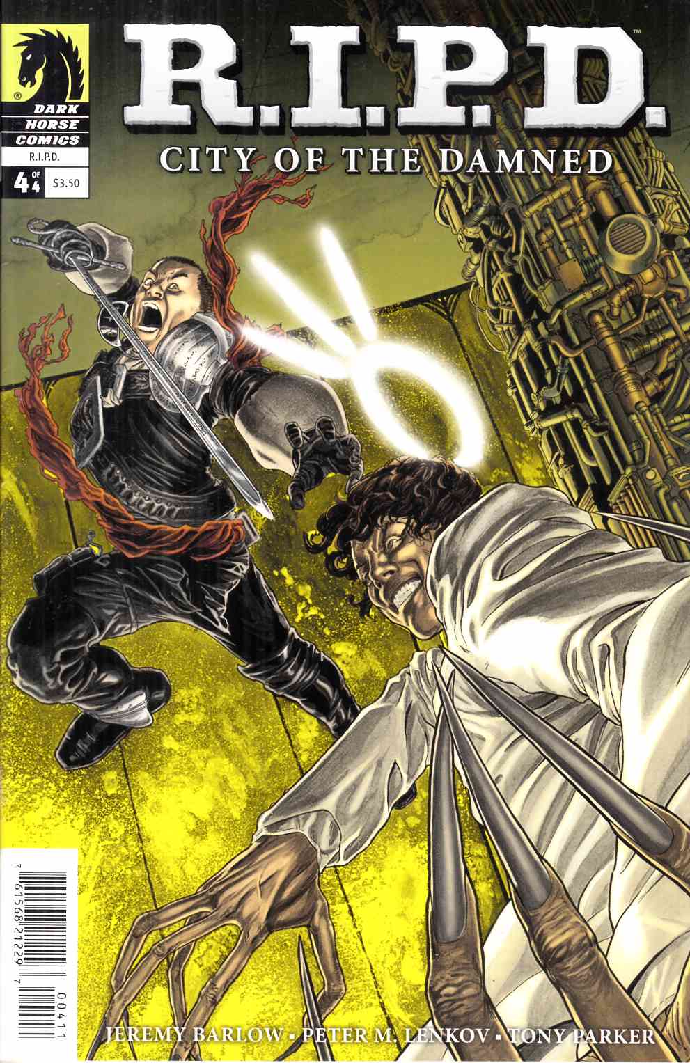 RIPD City of the Damned #4 Very Fine (8.0) [Dark Horse Comic] LARGE
