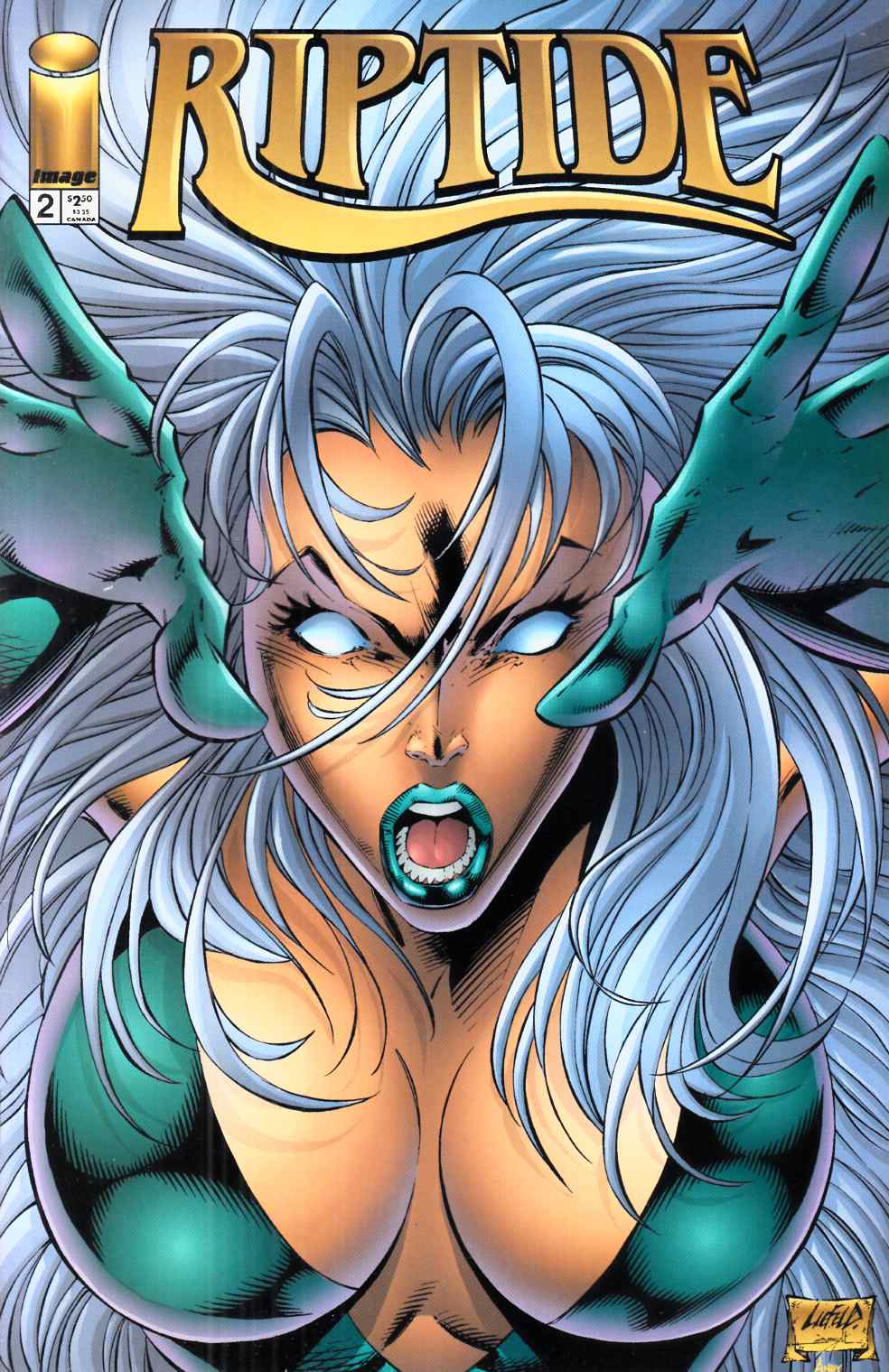 Riptide #2 Very Fine (8.0) [Image Comic] LARGE