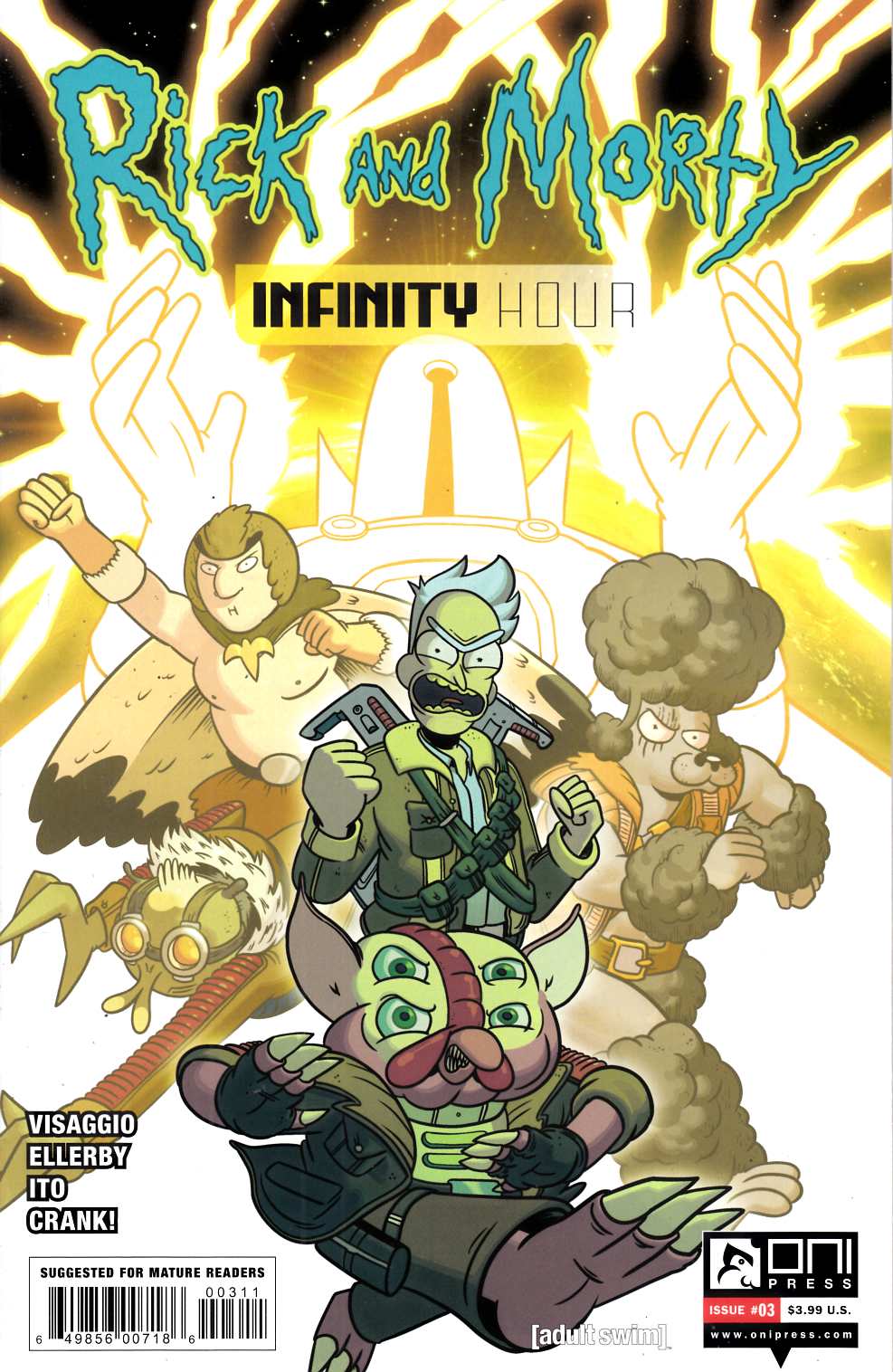 Rick & Morty Infinity Hour #3 Cover A Near Mint (9.4) [Oni Press Comic] THUMBNAIL