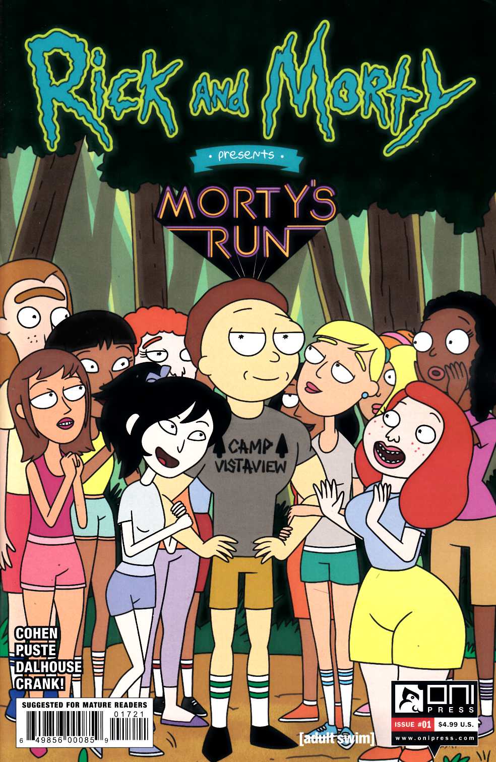 Rick & Morty Present Morty's Run #1 Cover A Near Mint (9.4) [Oni Press Com LARGE