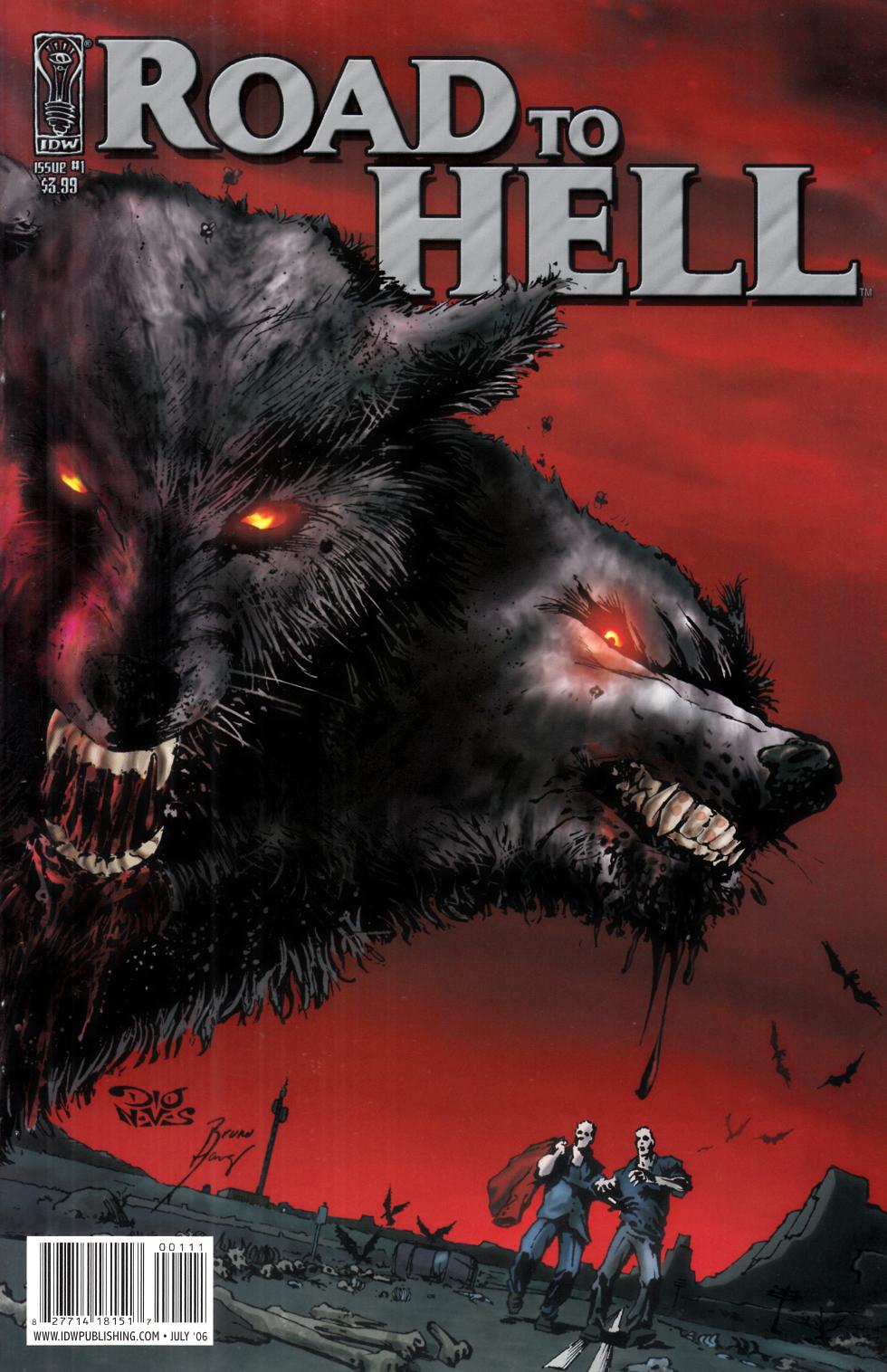 Road to Hell #1 Very Fine (8.0) [IDW Comic] THUMBNAIL