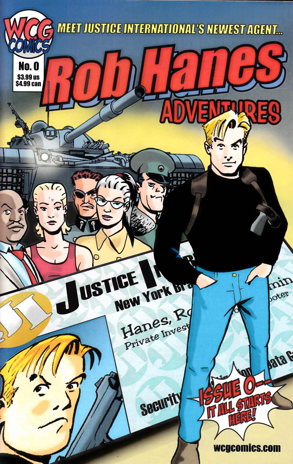 Rob Hanes Adventures #0 Near Mint (9.4) [WCG Comic] THUMBNAIL