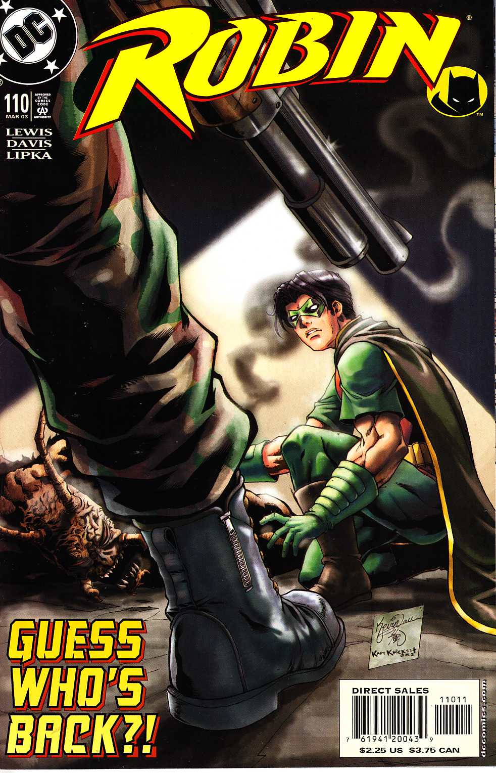 Robin #110 Very Fine (8.0) [DC Comic] LARGE