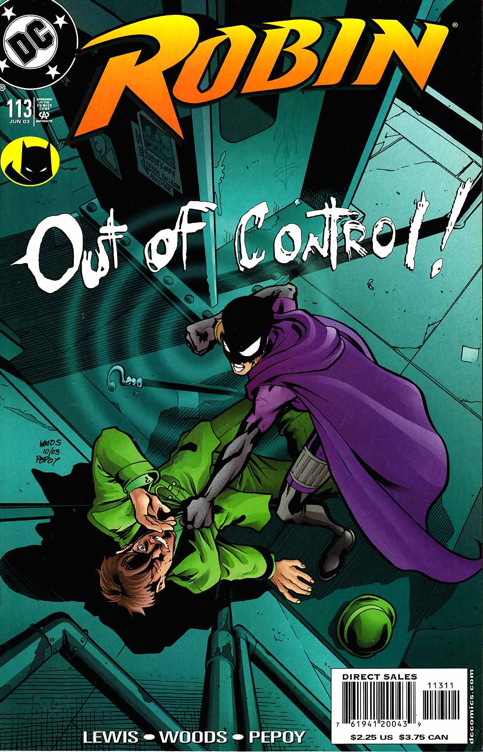 Robin #113 Near Mint (9.4) [DC Comic] LARGE