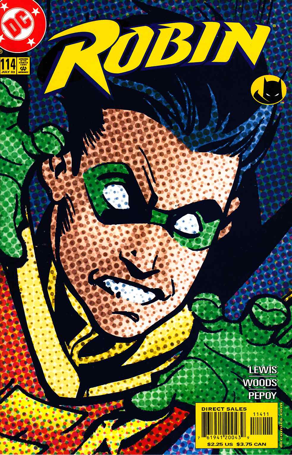 Robin #114 Near Mint (9.4) [DC Comic] LARGE