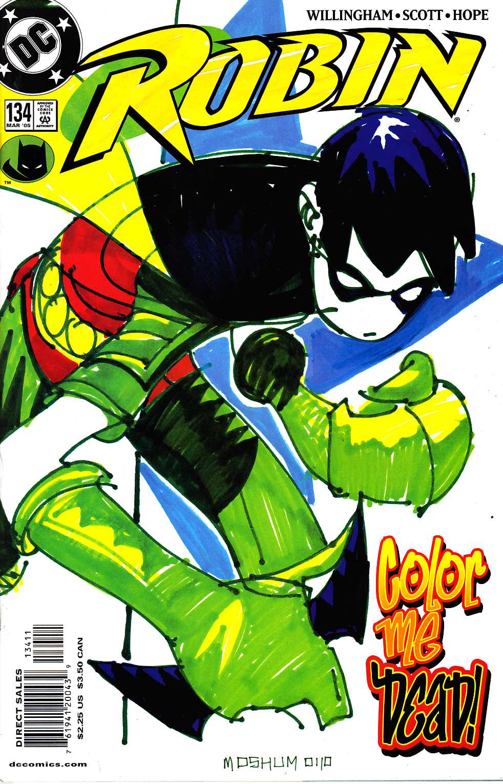 Robin #134 Near Mint (9.4) [DC Comic] THUMBNAIL