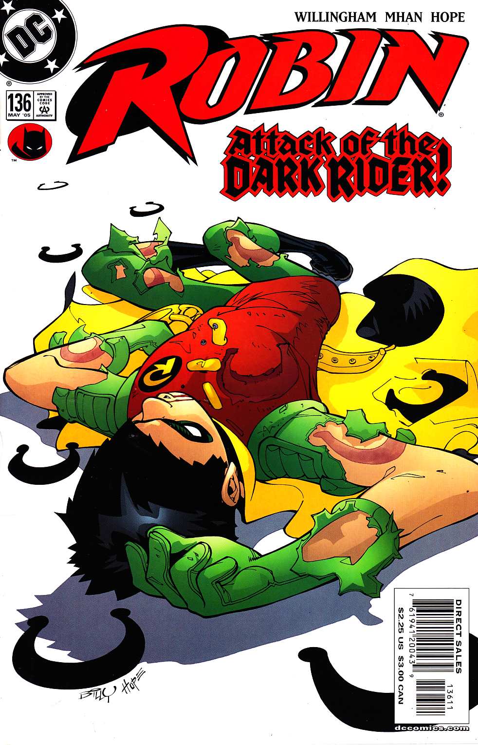 Robin #136 Near Mint (9.4) [DC Comic] THUMBNAIL