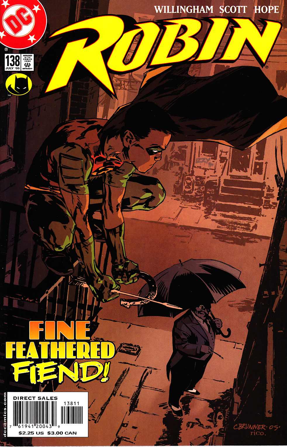 Robin #138 Near Mint (9.4) [DC Comic] THUMBNAIL