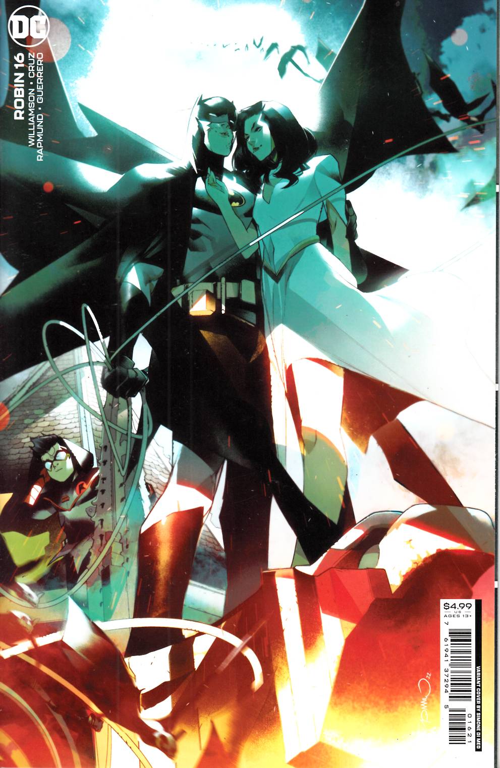 Robin #16 Di Meo Variant Cover Near Mint (9.4) [DC Comic] LARGE