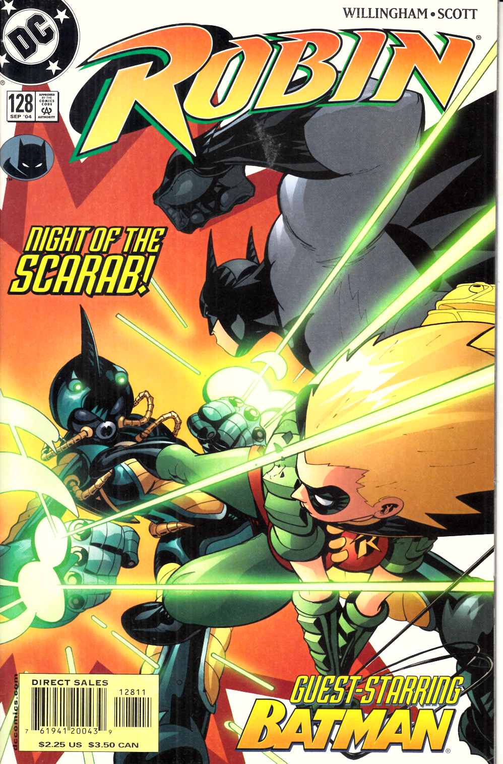 Robin #128 Near Mint (9.4) [DC Comic] THUMBNAIL