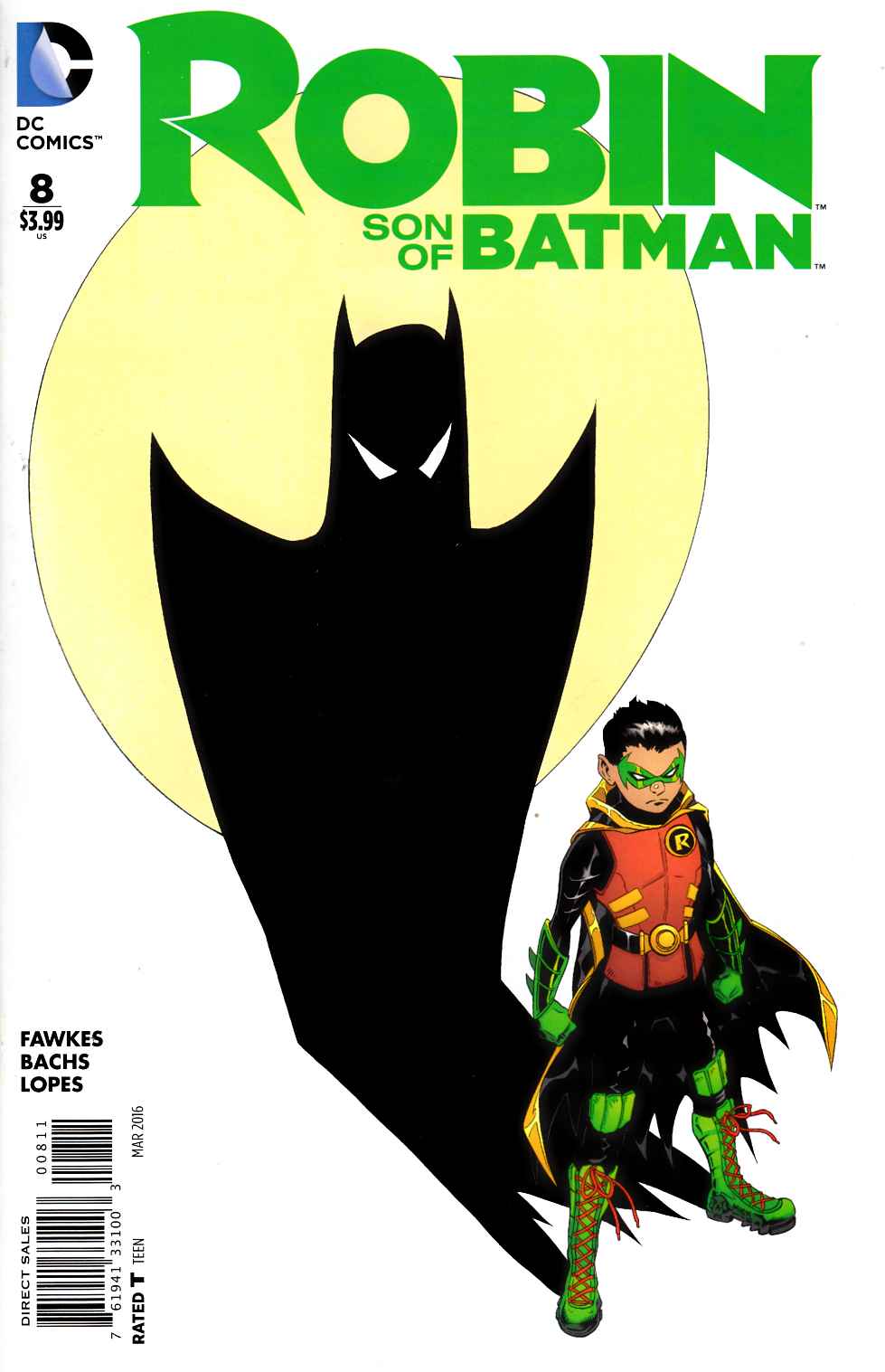 Robin Son of Batman #8 Very Fine (8.0) [DC Comic] THUMBNAIL