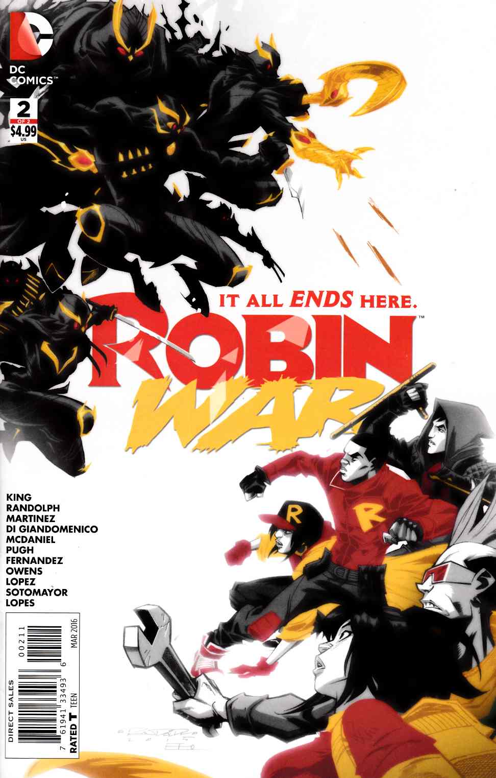 Robin War #2 [DC Comic] THUMBNAIL