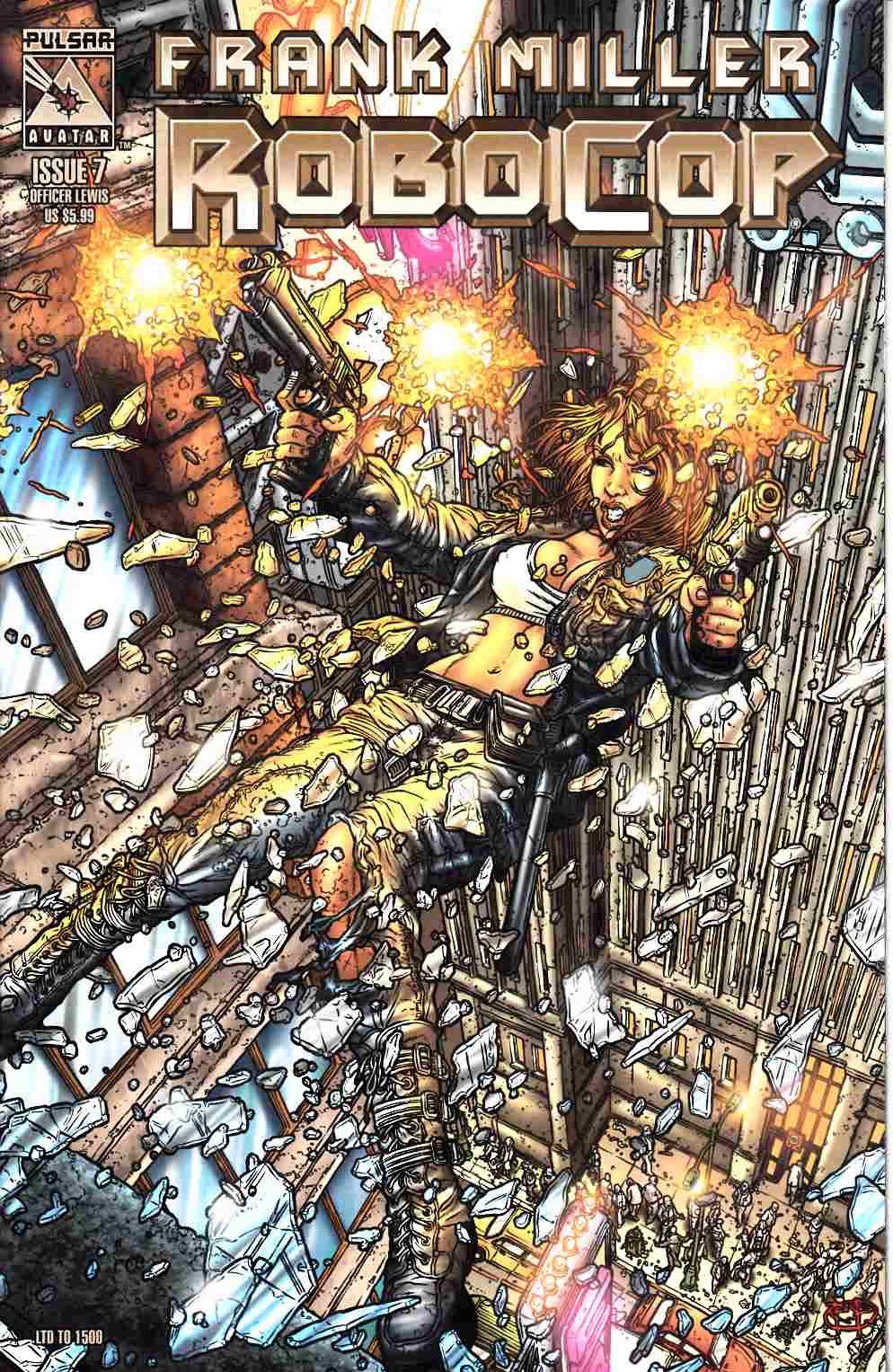 Robocop #7 Officer Lewis Cover Very Fine (8.0) [Avatar Comic] THUMBNAIL