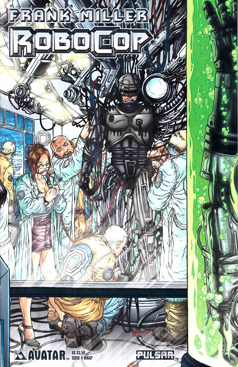 Robocop #4 Wrap Cover Near Mint (9.4) [Avatar Comic] THUMBNAIL