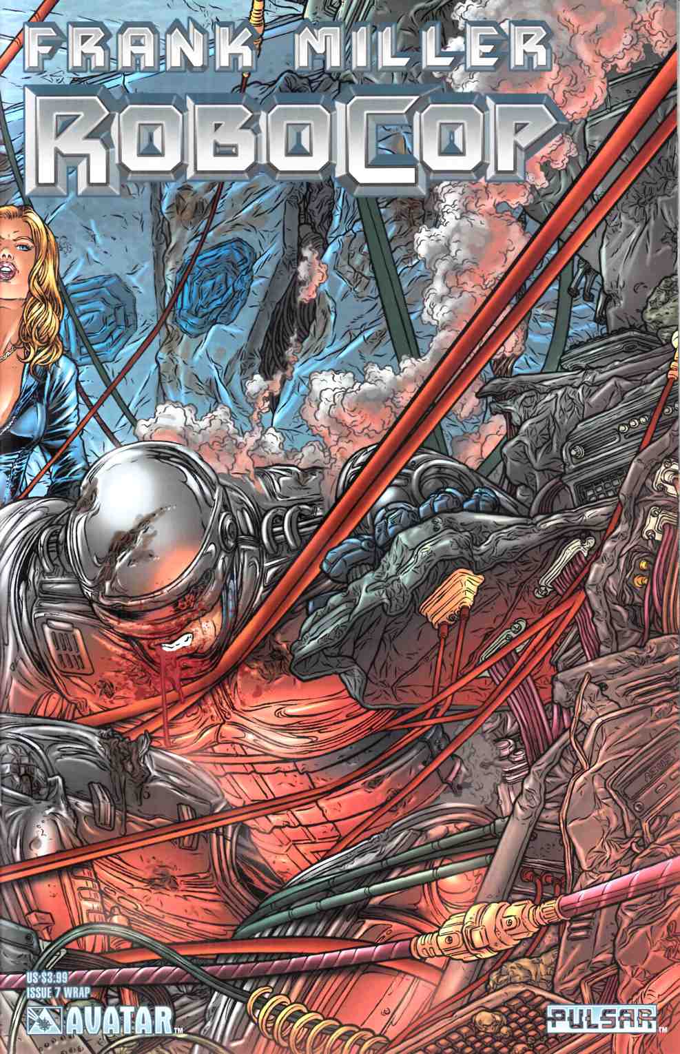 Robocop #7 Wrap Cover Very Fine (8.0) [Avatar Comic] THUMBNAIL