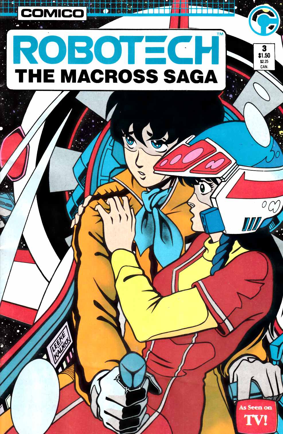 Robotech The Macross Saga #3 Very Good (4.0) [Comico Comic] LARGE