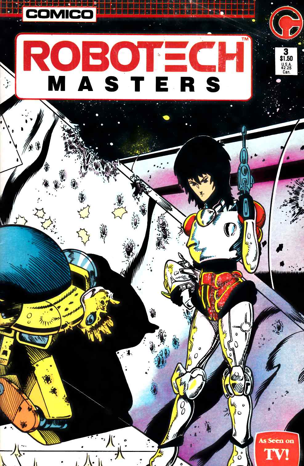 Robotech Masters #3 Very Fine (8.0) [Comico Comic] THUMBNAIL