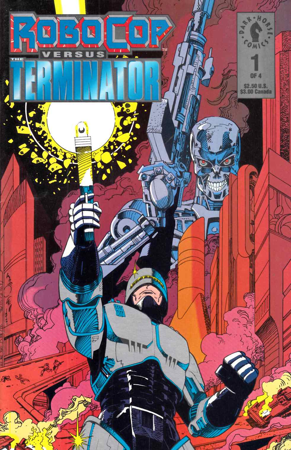 Robocop Versus Terminator #1 Very Fine Minus (7.5) [Dark Horse Comic] THUMBNAIL