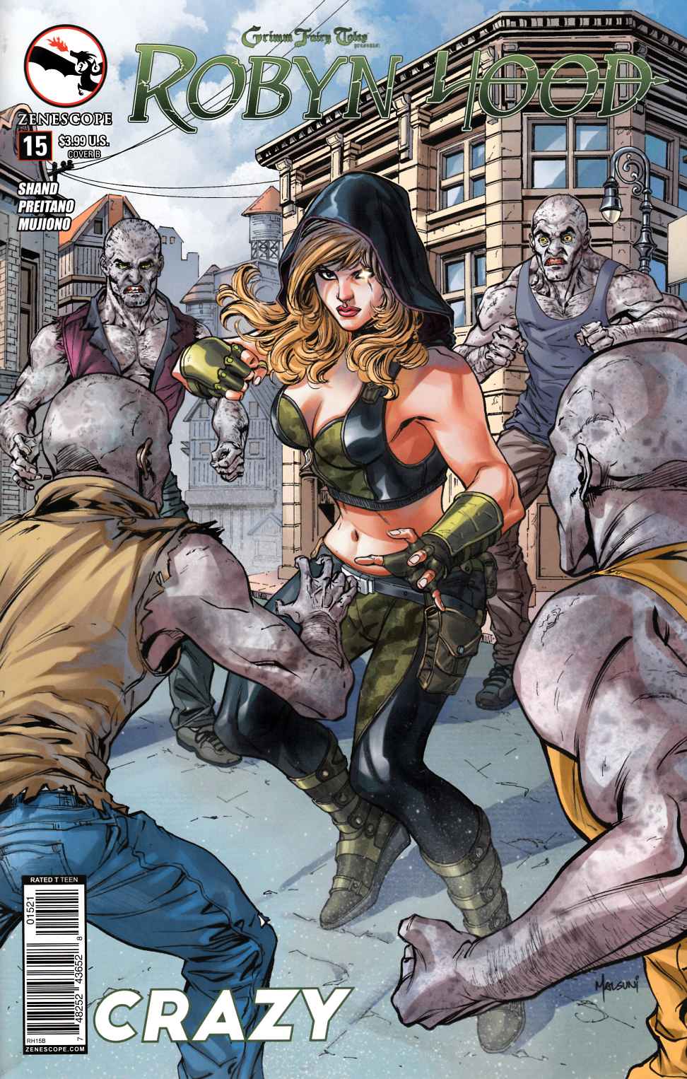 Robyn Hood Ongoing #15 Crazy Cover B- Malsuni [Zenescope Comic] THUMBNAIL