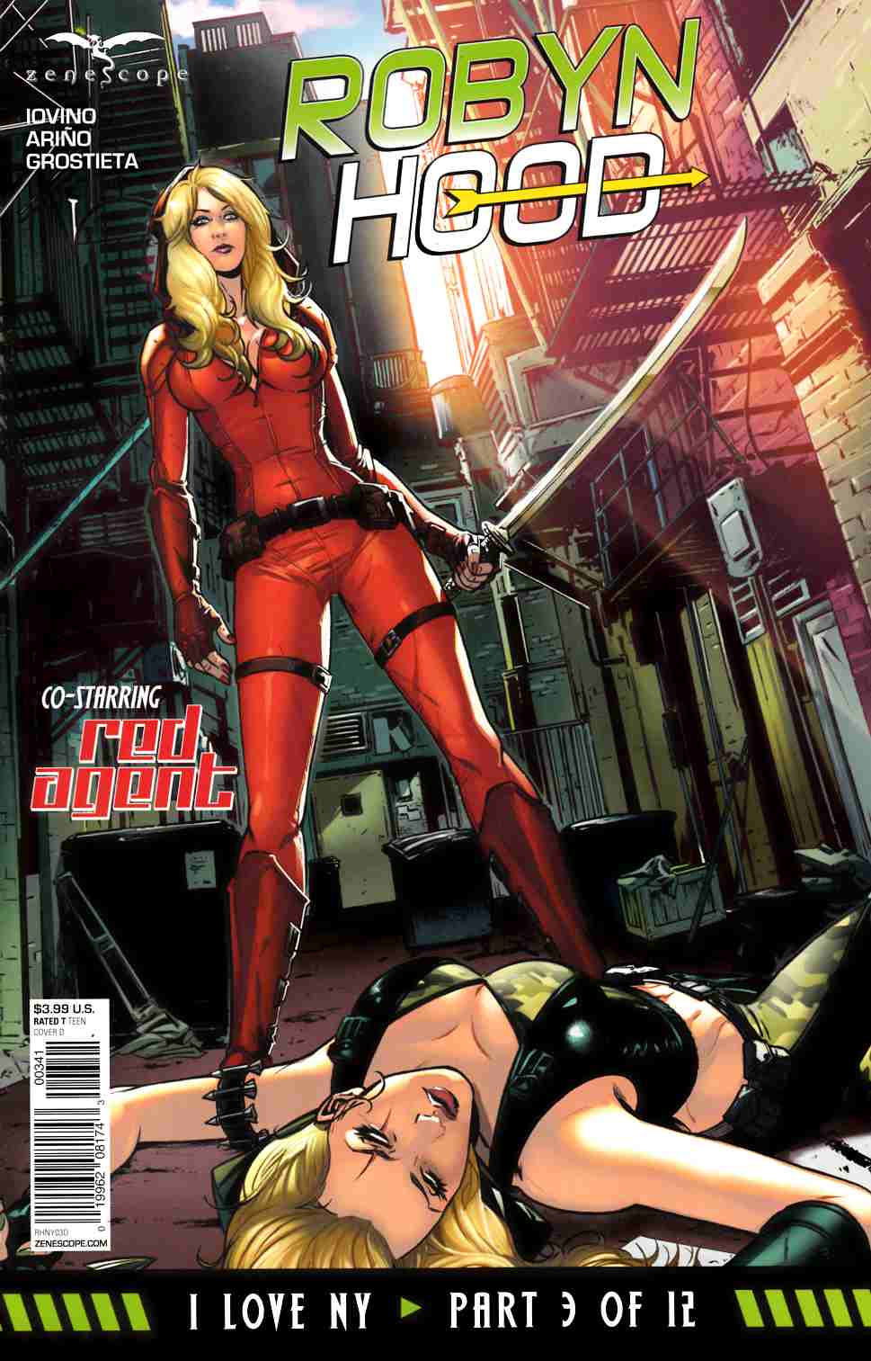 GFT Robyn Hood I Love NY #3 Cover D [Zenescope Comic] THUMBNAIL