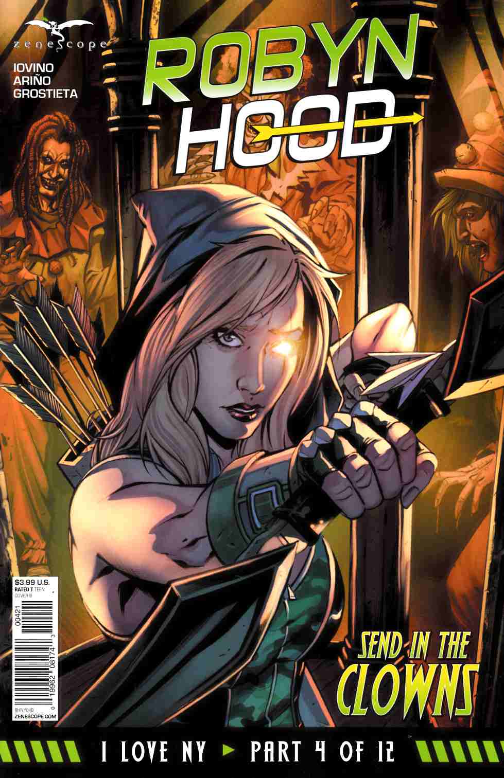 GFT Robyn Hood I Love NY #4 Cover B [Zenescope Comic] THUMBNAIL