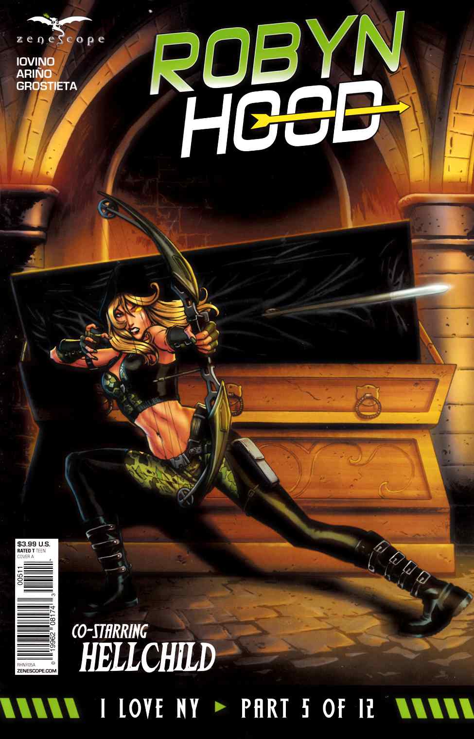 GFT Robyn Hood I Love NY #5 Cover A [Zenescope Comic] THUMBNAIL