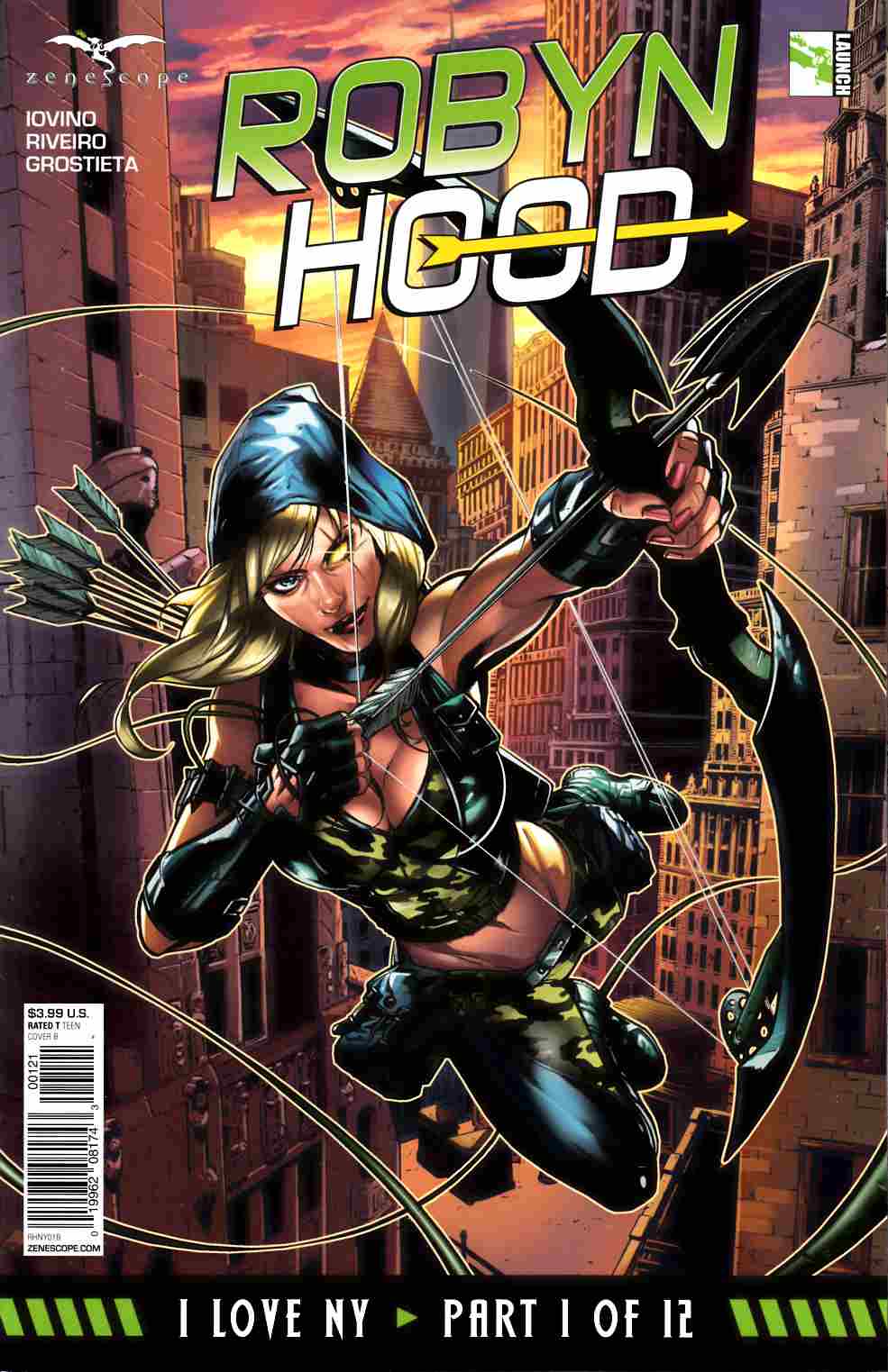 GFT Robyn Hood I Love NY #1 Cover B [Zenescope Comic] THUMBNAIL