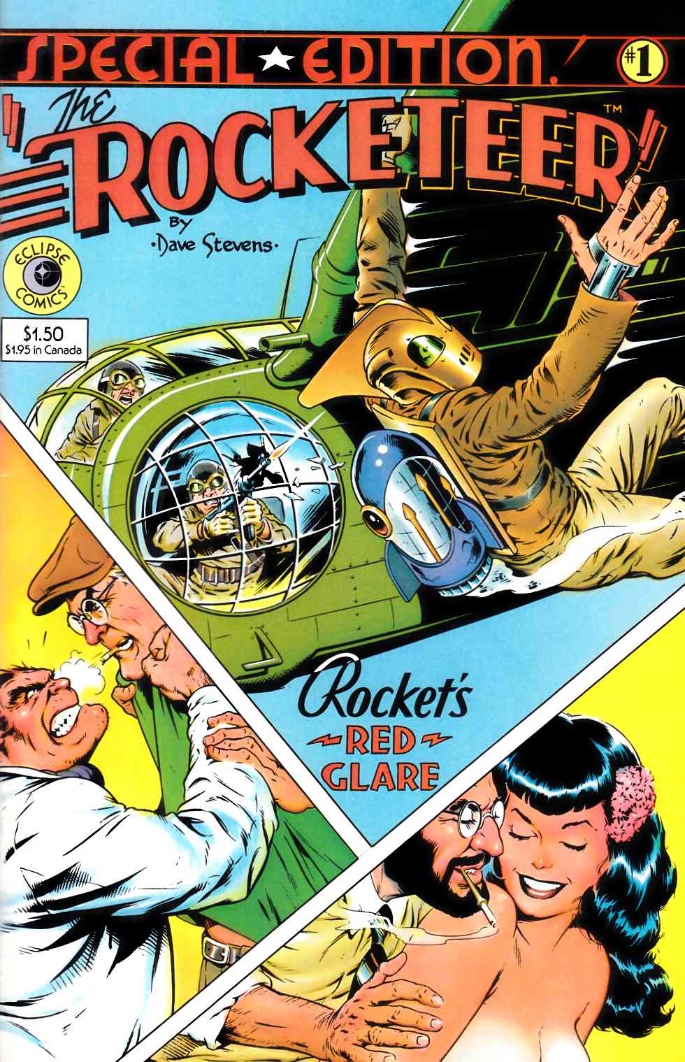 Rocketeer Special Edition #1 Very Fine (8.0) [Eclipse Comic] LARGE