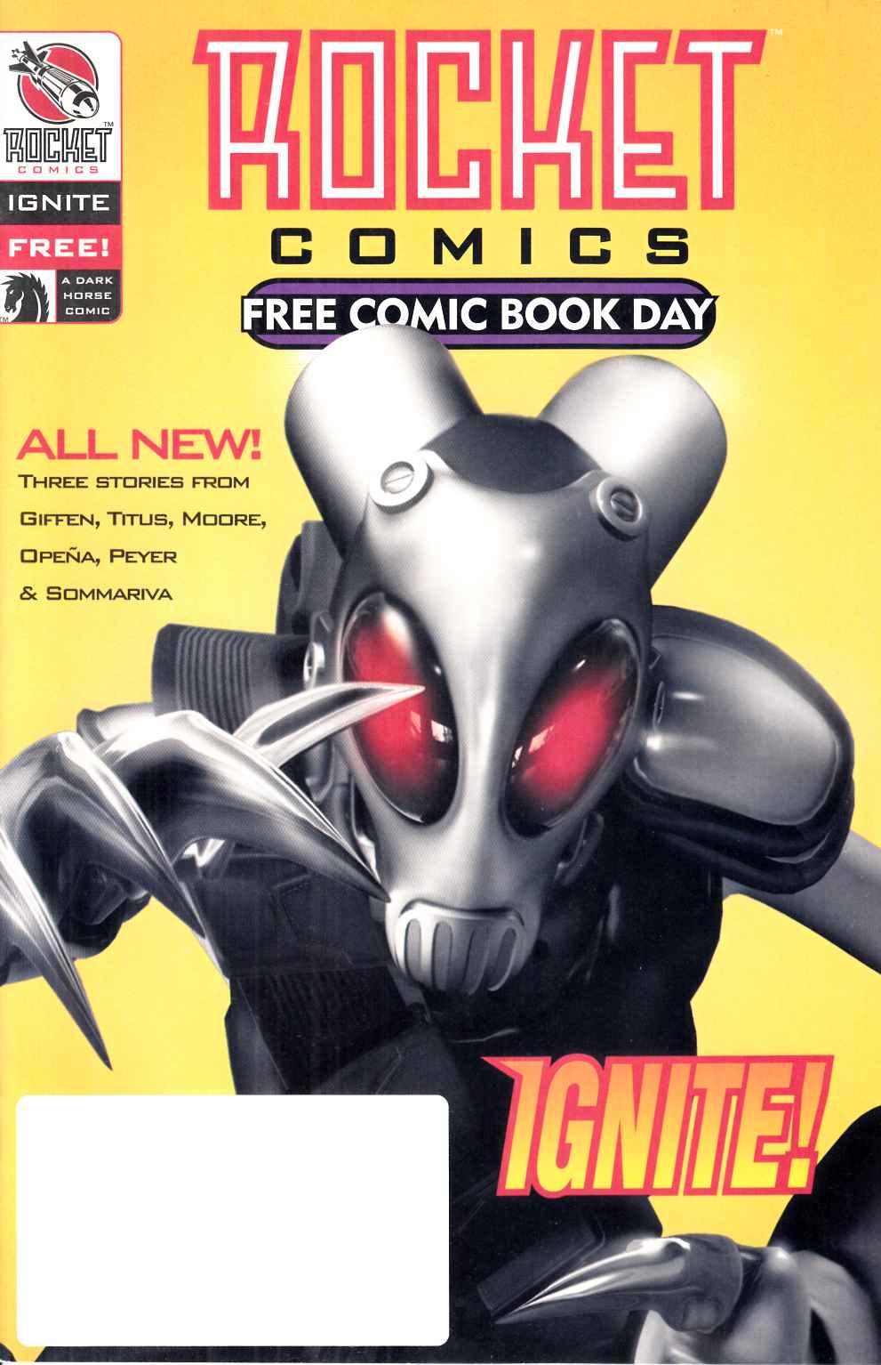 Rocket Comics Ignite FCBD #1 Near Mint (9.4) [Dark Horse Comic] THUMBNAIL