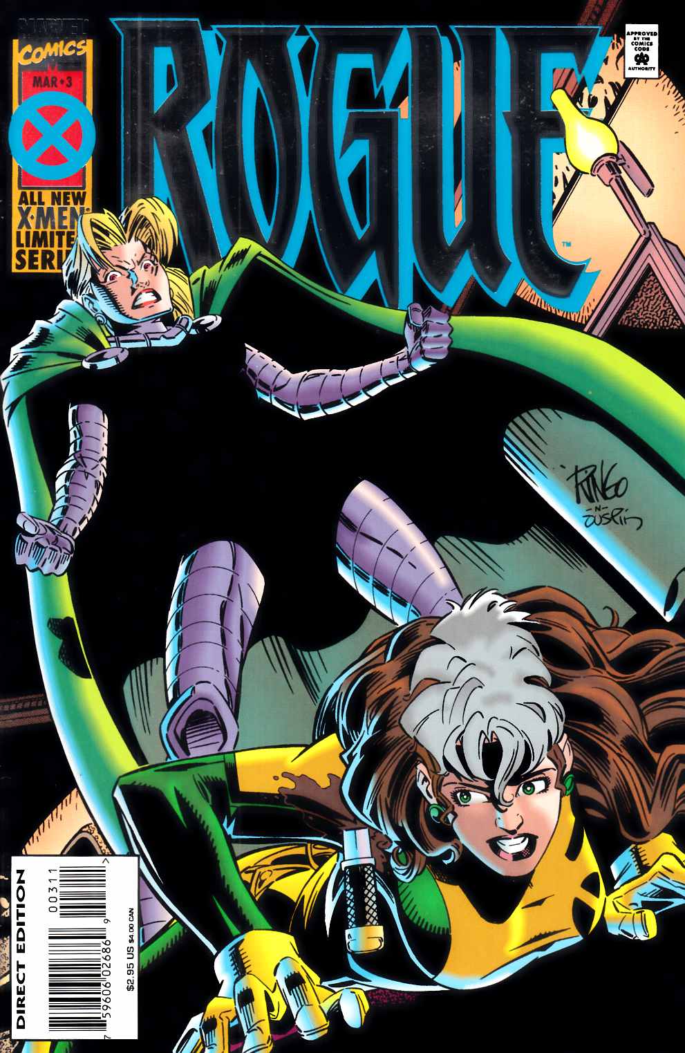 Rogue #3 Very Fine (8.0) [Marvel Comic] THUMBNAIL