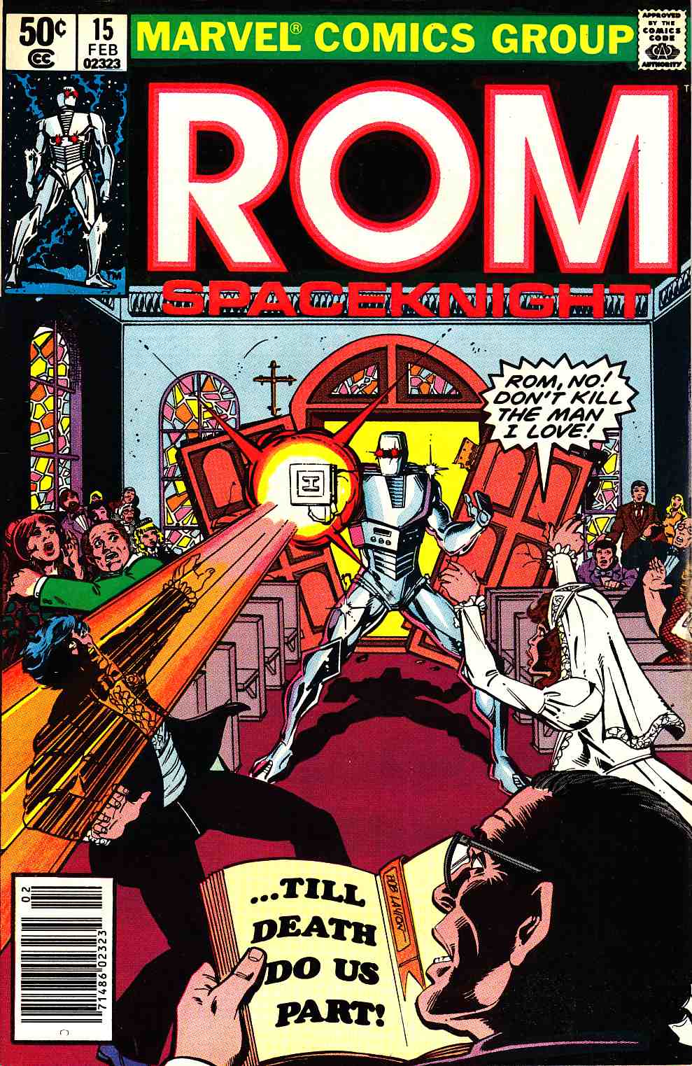 Rom #15 Newsstand Edition Very Fine (8.0) [Marvel Comic] THUMBNAIL