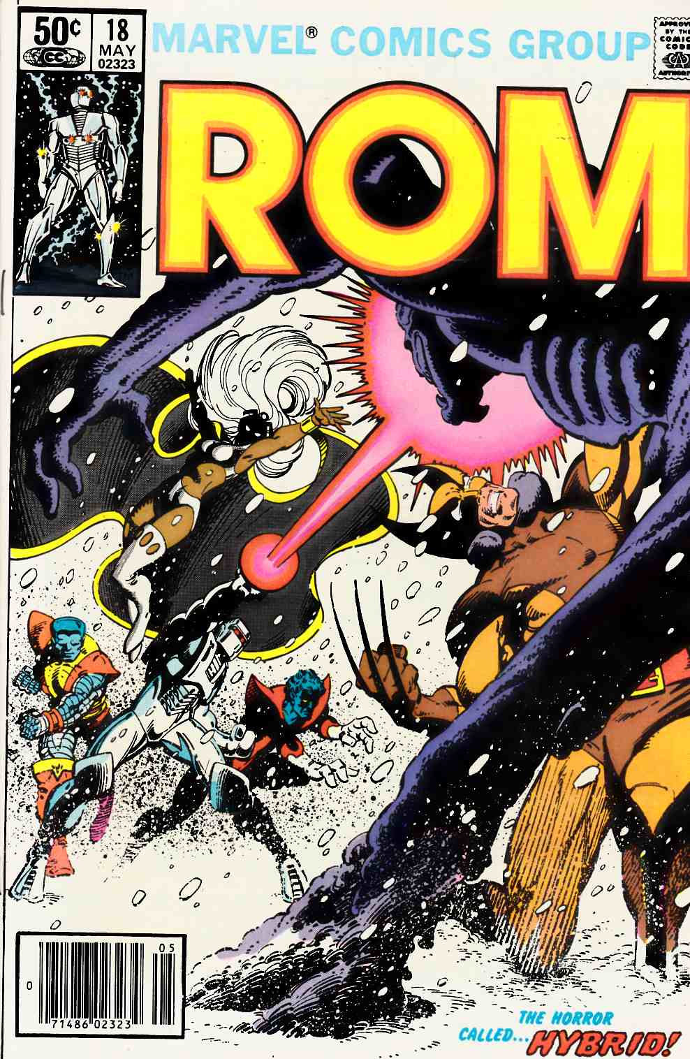 Rom #18 Newsstand Edition Very Fine (8.0) [Marvel Comic] THUMBNAIL