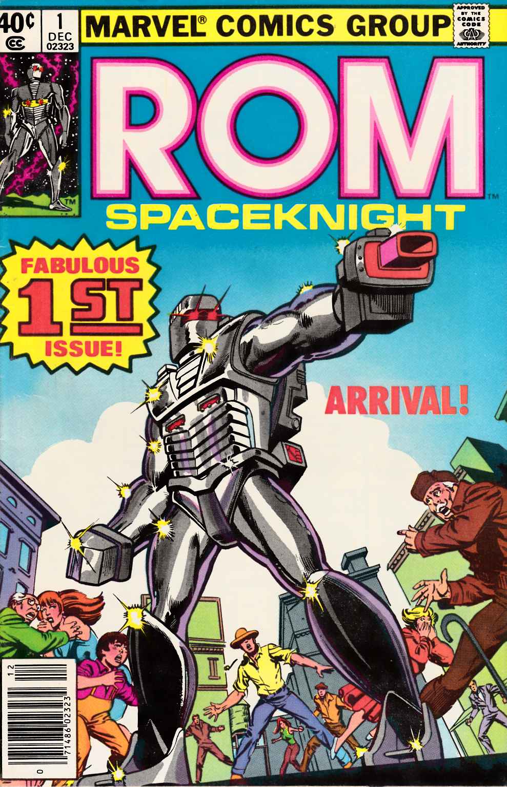 Rom #1 Newsstand Edition Very Fine Plus (8.5) [Marvel Comic] THUMBNAIL