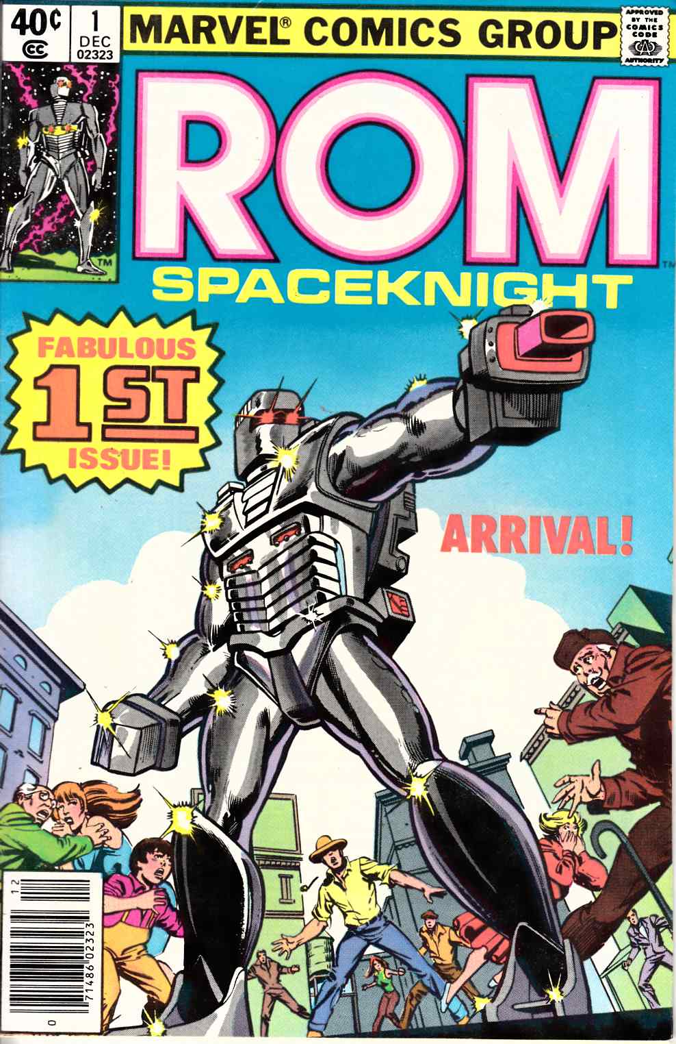 Rom #1 Newsstand Edition Very Fine Minus (7.5) [Marvel Comic] THUMBNAIL