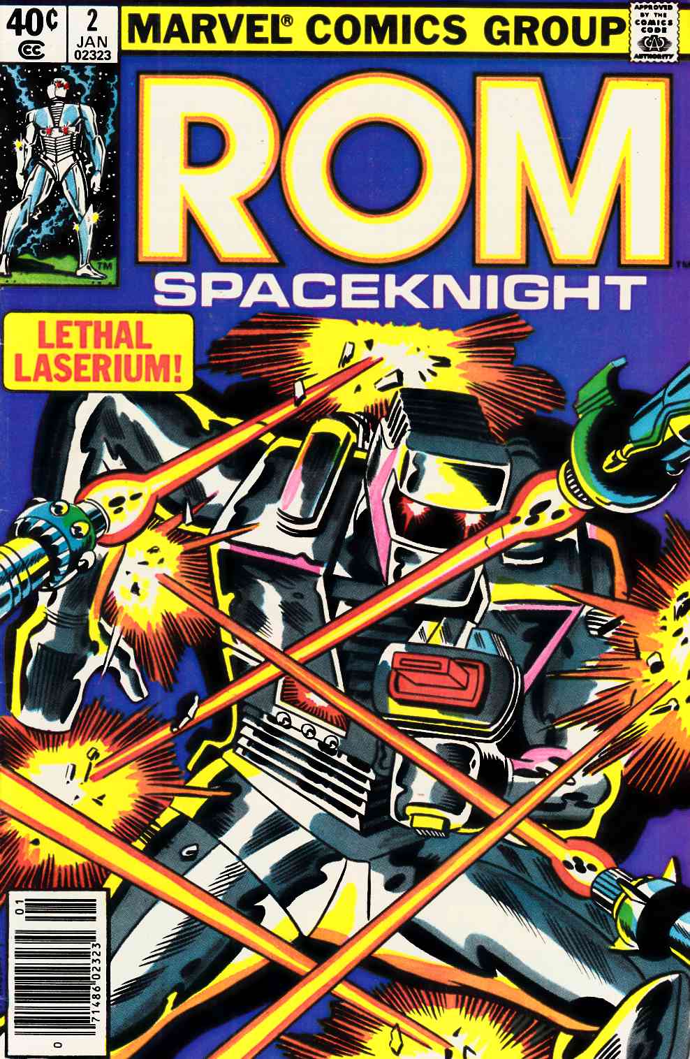 Rom #2 Newsstand Edition Very Fine (8.0) [Marvel Comic] THUMBNAIL