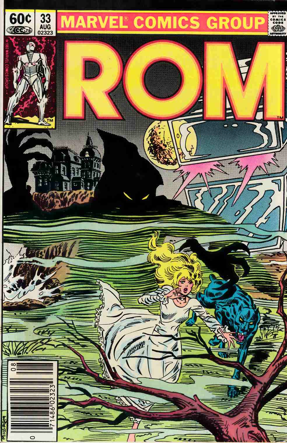 Rom #33 Newsstand Edition Very Fine (8.0) [Marvel Comic] THUMBNAIL