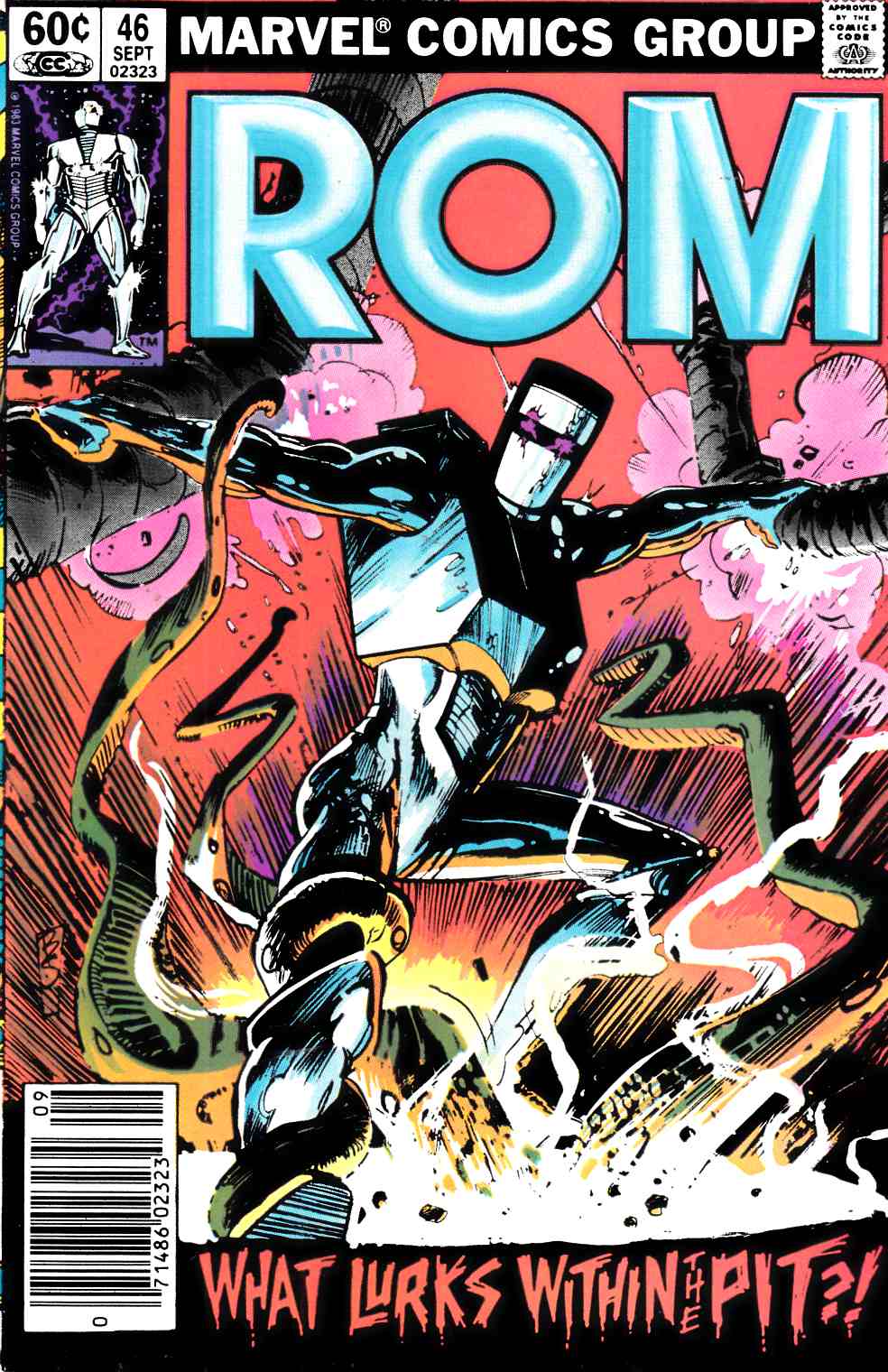 Rom #46 Newsstand Edition Near Mint (9.4) [Marvel Comic] LARGE