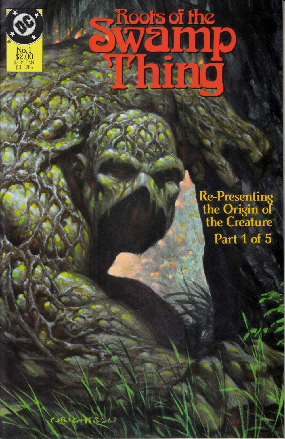 Roots of the Swamp Thing #1 Very Fine (8.0) [DC Comic] LARGE