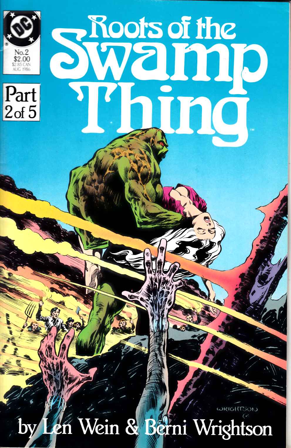 Roots of the Swamp Thing #2 Very Fine (8.0) [DC Comic] LARGE