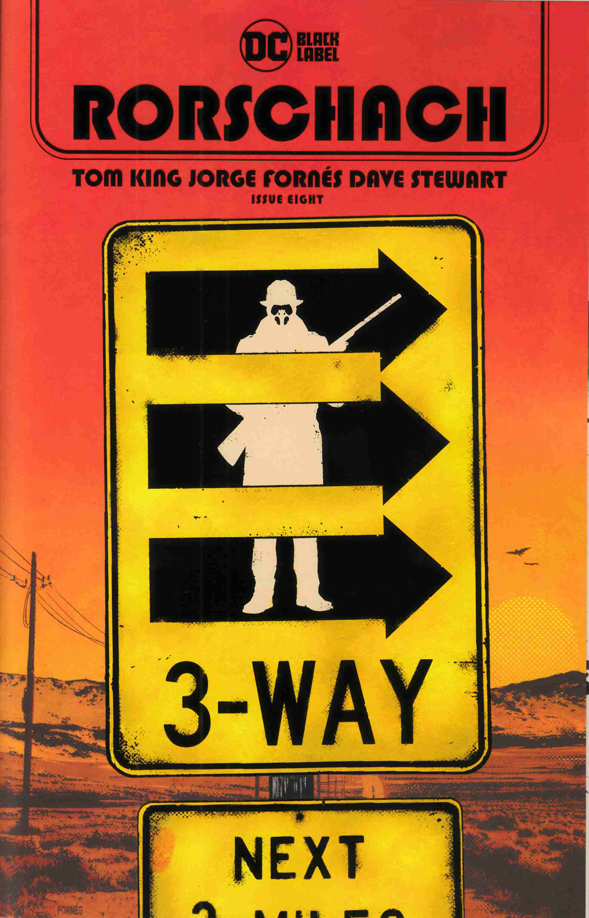 Rorschach #8 Near Mint (9.4) [DC Comic] THUMBNAIL