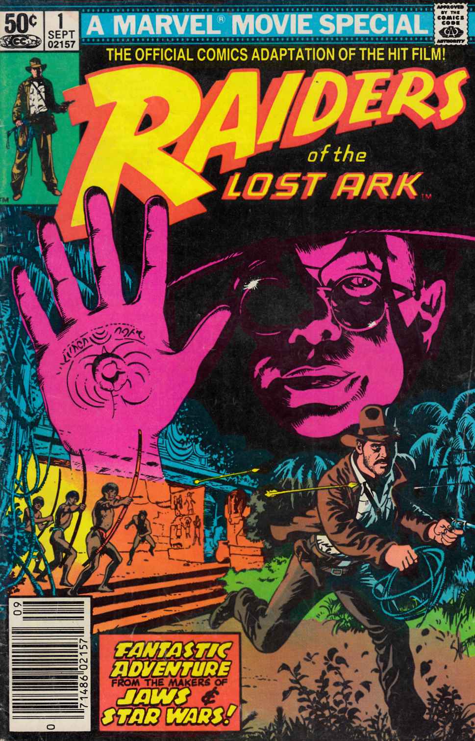 Raiders of the Lost Ark #1 Newsstand Edition Very Good (4.0) [Marvel Comic] THUMBNAIL