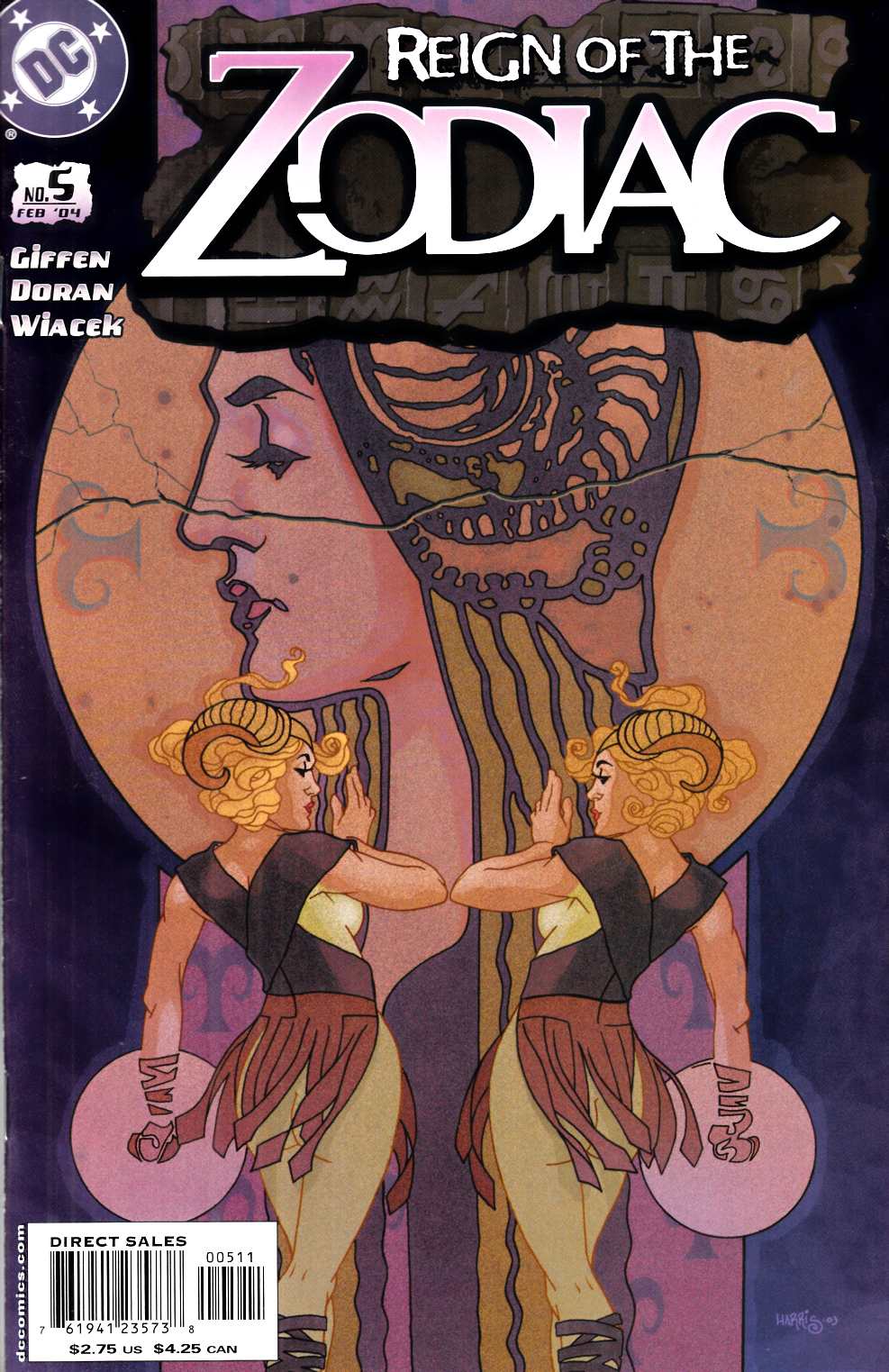 Reign of the Zodiac #5 Near Mint (9.4) [DC Comic] THUMBNAIL